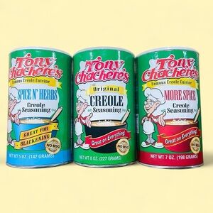Creole Seasoning Trio - Green, Yellow, Red